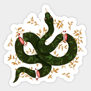 Garden Snake Sticker